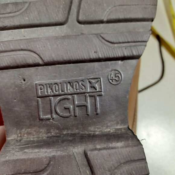 Pikolinos mens light brown Glasgow lightweight oxfords 11.5 45 M - Picture 7 of 7